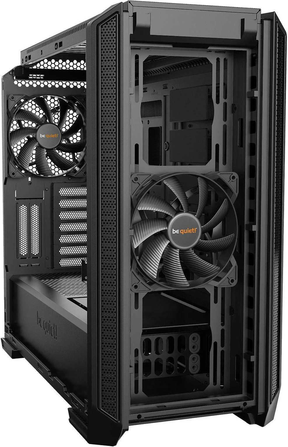 Korpusas Be Quiet! SILENT BASE 601 BGW26 (ATX, Extended ATX, Mini ATX, Mini ITX, juodos spalvos)