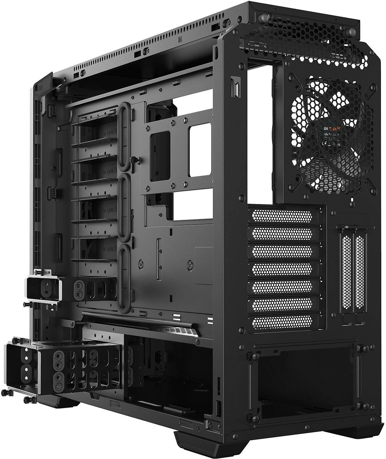 Korpusas Be Quiet! SILENT BASE 601 BGW26 (ATX, Extended ATX, Mini ATX, Mini ITX, juodos spalvos)