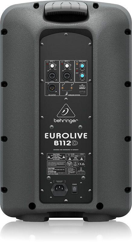 Behringer B112D Public Address (PA) system Juodas