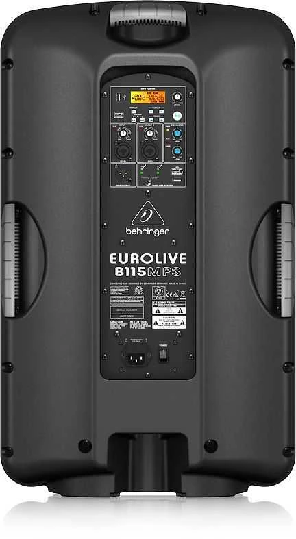 Kompiuterio kolonėlės Behringer EUROLIVE B115MP3 2-way