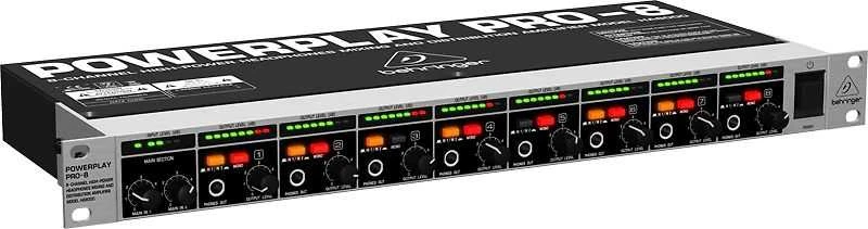 Garso stiprintuvas - Behringer HA8000 V2 8 kanalų scenai