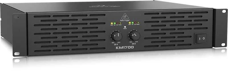 Behringer KM1700 garso stiprintuvas, skirtas pasirodymams ir scenai, juodas