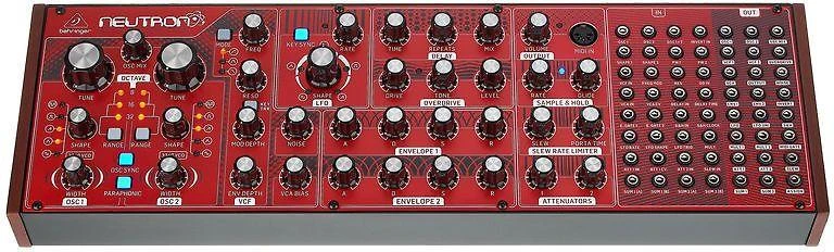 Behringer NEUTRON analoginis sintezatorius, raudonas
