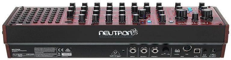 Behringer NEUTRON analoginis sintezatorius, raudonas