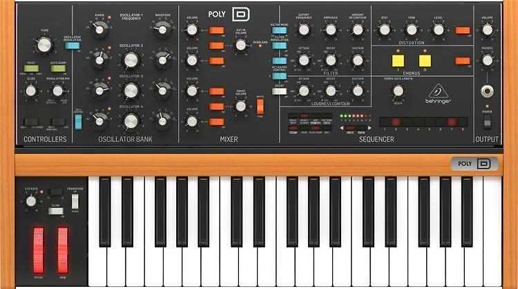Behringer POLY D - Analoginis sintezatorius
