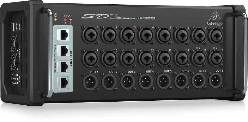 Behringer SD16 Scenos jungčių dėžutė