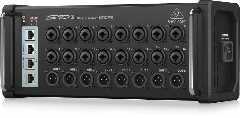 Behringer SD16 Scenos jungčių dėžutė