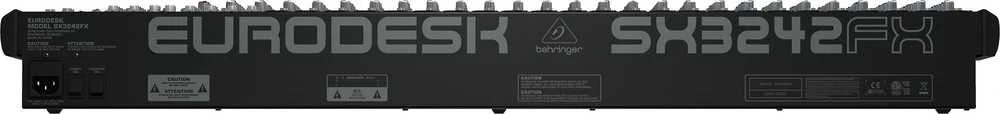 Ausinės Behringer SX3242FX 32 kanalų garso mikšeris, juodas