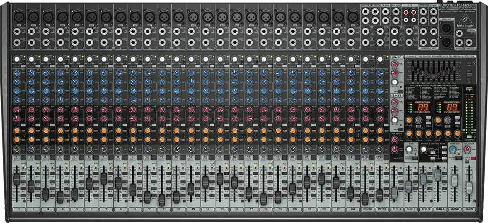 Ausinės Behringer SX3242FX 32 kanalų garso mikšeris, juodas