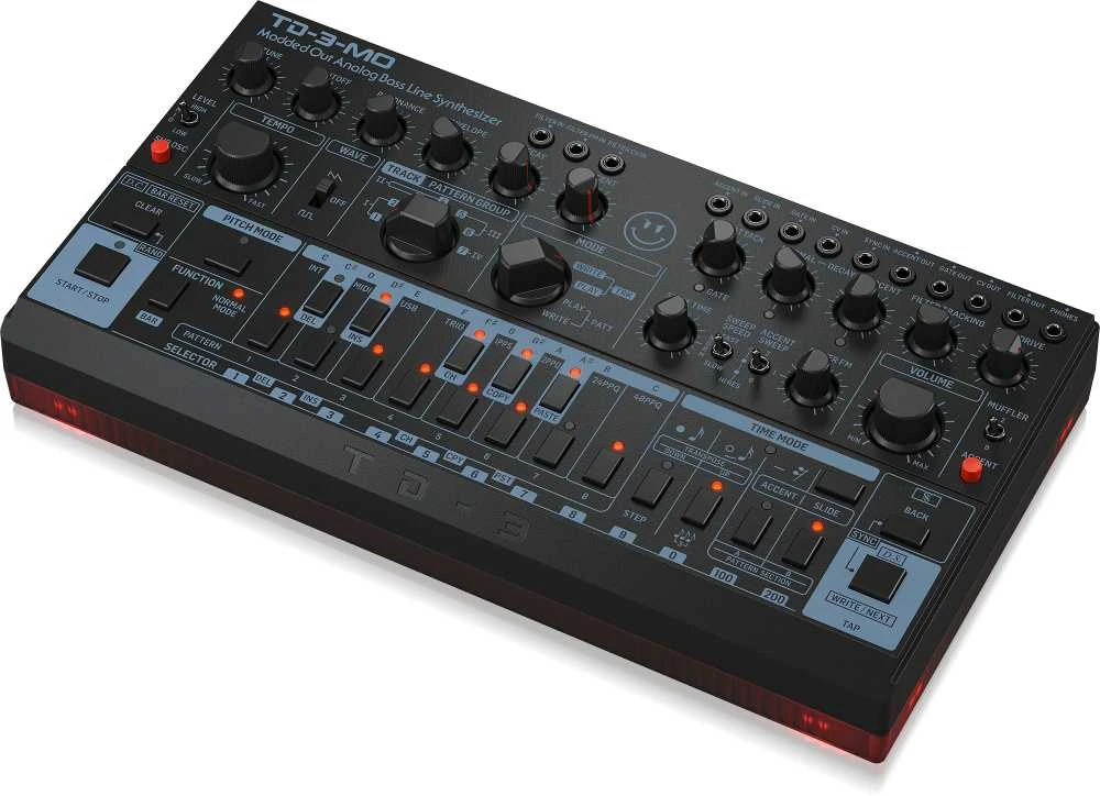 Behringer TD-3-MO-BK analoginis bosinės linijos sintezatorius