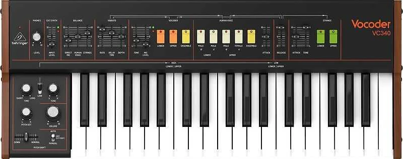 Behringer VOCODER VC340 analoginis sintezatorius su vokoderiu