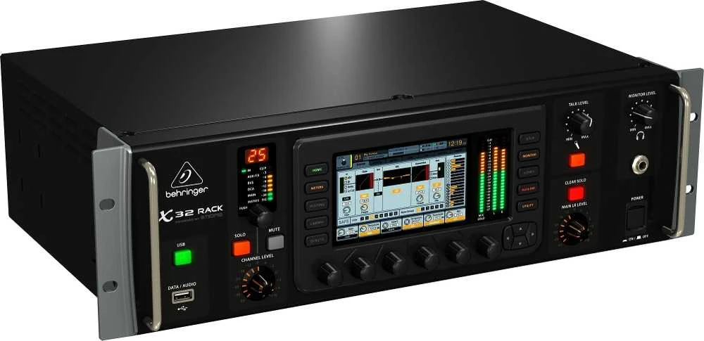 Behringer X32 Rack 40 kanalai 10 – 22000 Hz Juoda