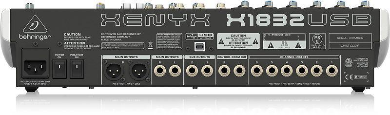 Garsų Pultas - Behringer X1832USB, 18 Kanalų