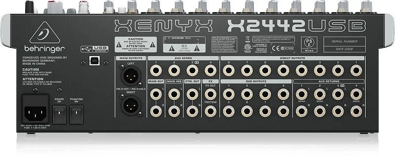 Garso Pultas - Behringer Xenyx X2442USB