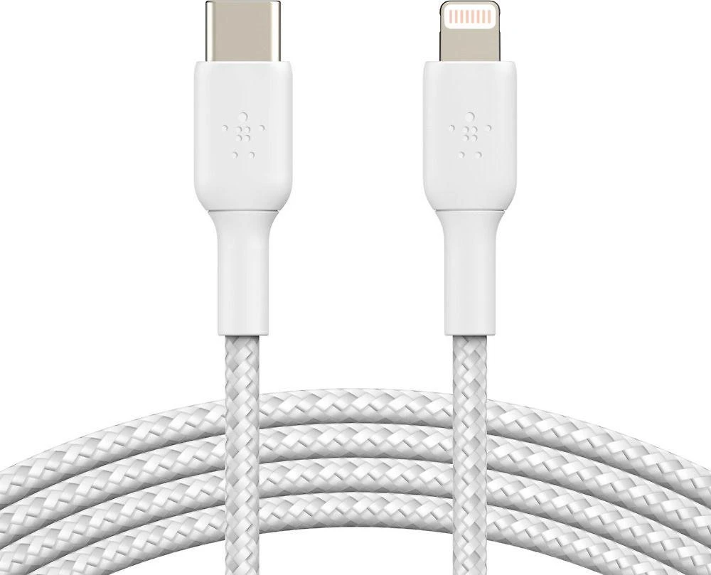 Belkin CAA004BT2MWH USB-C 2.0m balta