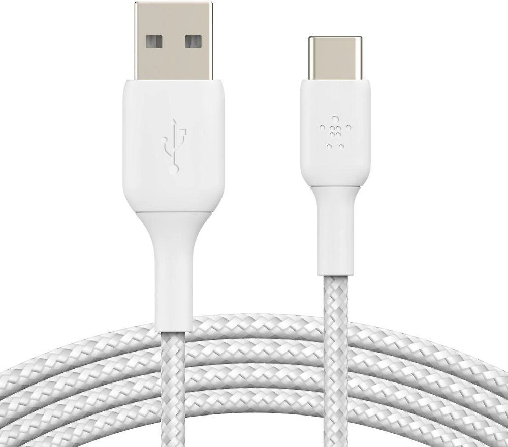 Belkin CAB002bt3MWH Boost Charge™ USB-A arba USB-C su 3m balta