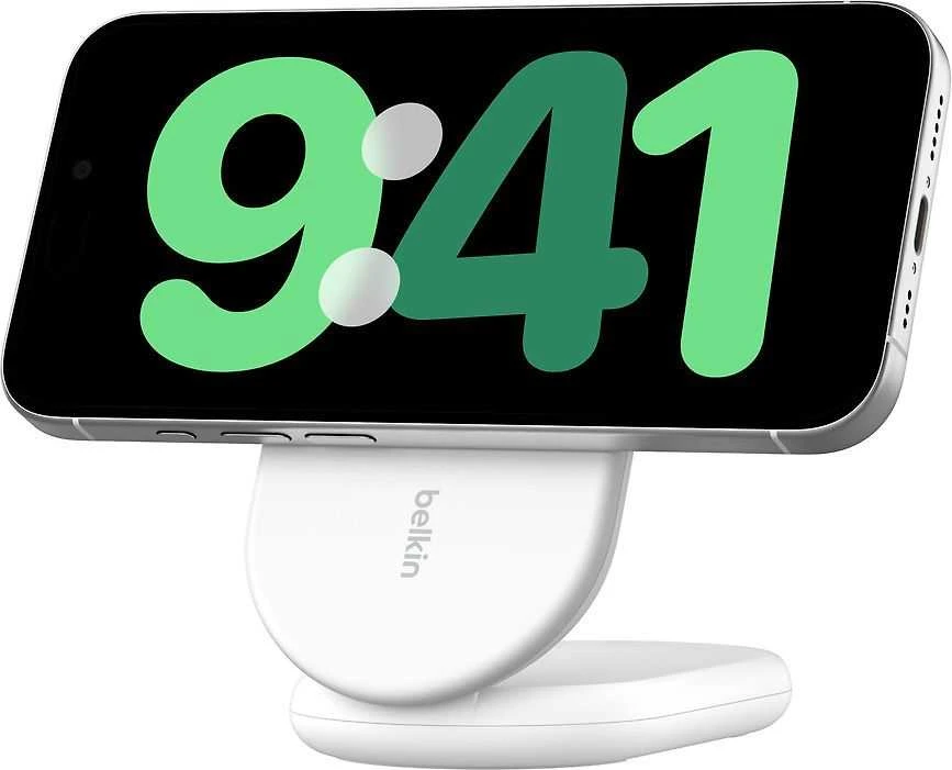 Belkin MagsSafe Qi2 15W balta su adapteriu 20W