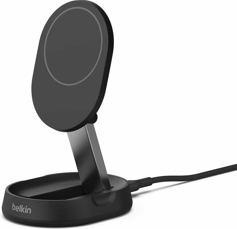 Belkinas | Reguliuojama belaidė magnetinė įkrovimo stotis su Qi2 (15W) | WIA008vfBK