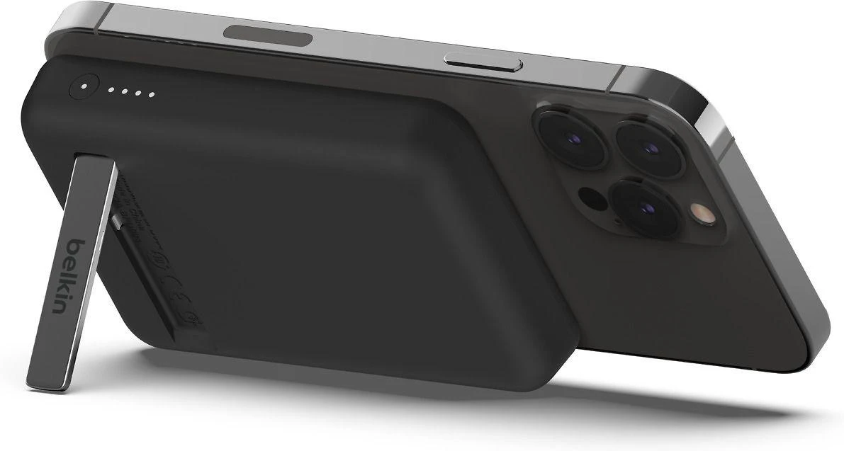 „Belkin Magnetic Wireless“ 5000 mAh juoda