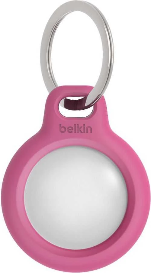 Belkinas | Saugus laikiklis su raktų pakabuku AirTag | Rožinė