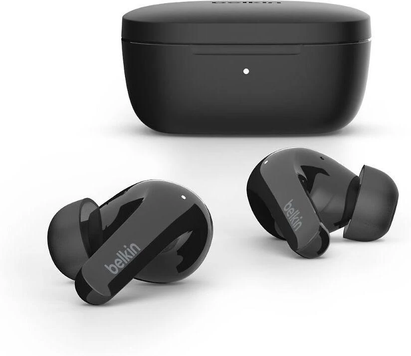Belkin SOUNDFORM Flow Ausinės Belaidės į ausis įkišamos Calls/Music USB Type-C Bluetooth Juodas