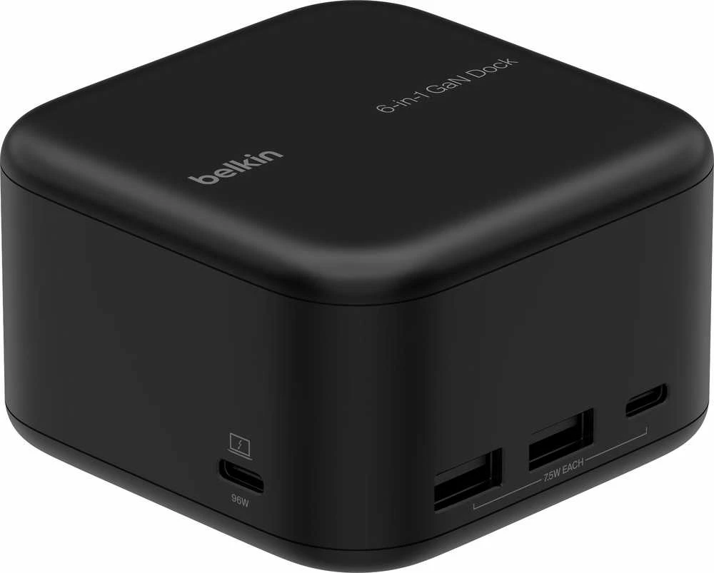 Belkin 6-in-1 GaN doko stotelė su USB-C jungtimis