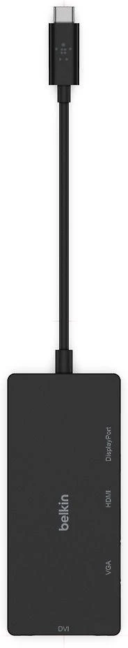 Belkin USB-C į HDMI / VGA / DisplayPort adapteris AVC003btBK