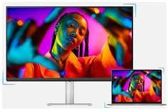 Monitorius BENQ MA270U, skirtas MAC 27 colių IPS 4K 400cd/m2 5ms HDMIx2 USB-Cx2 90W ir 15W Pivot garsiakalbiams