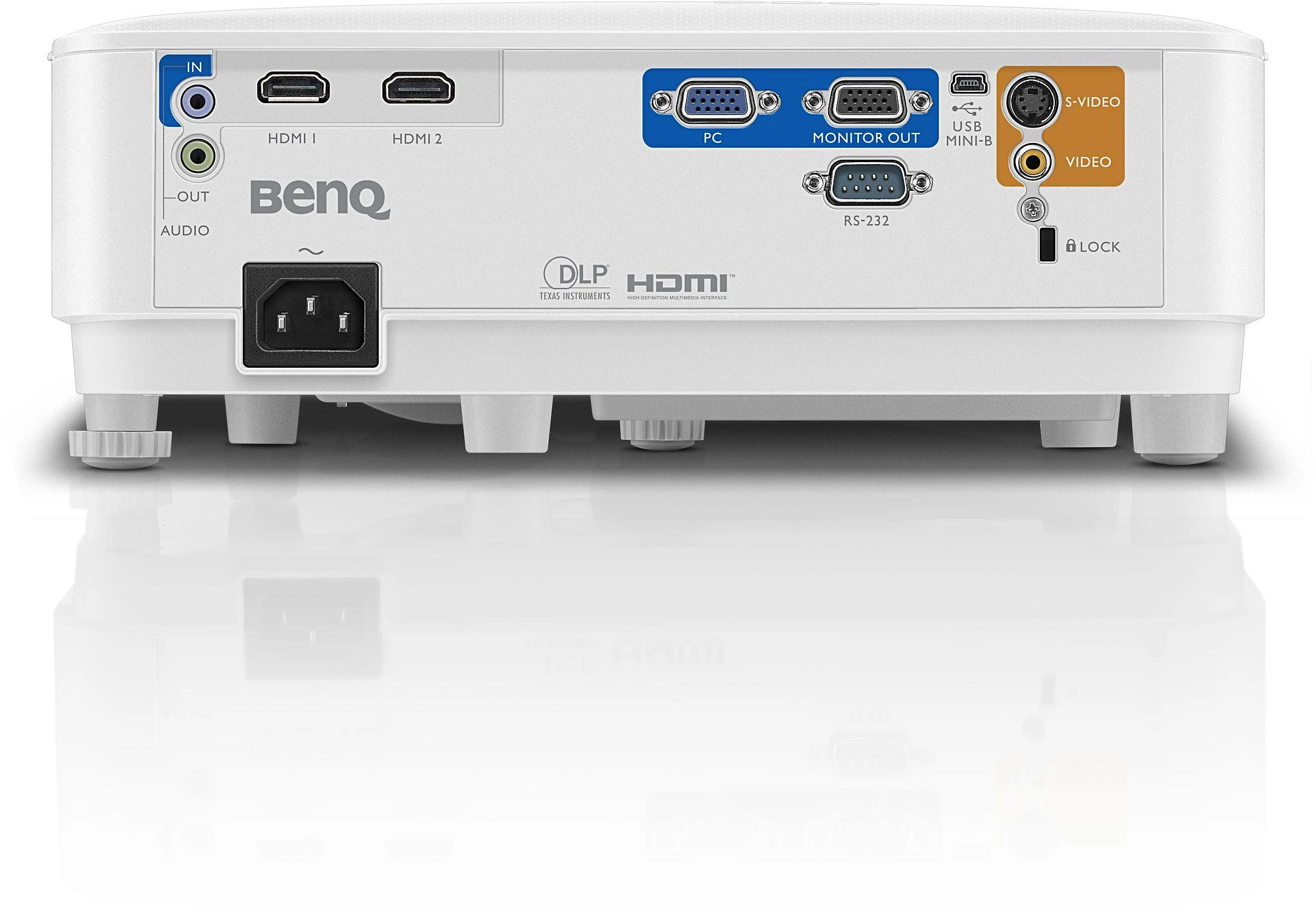 Projektorius BENQ MW550 3600ANSI WXGA 1.55-1.7 DLP
