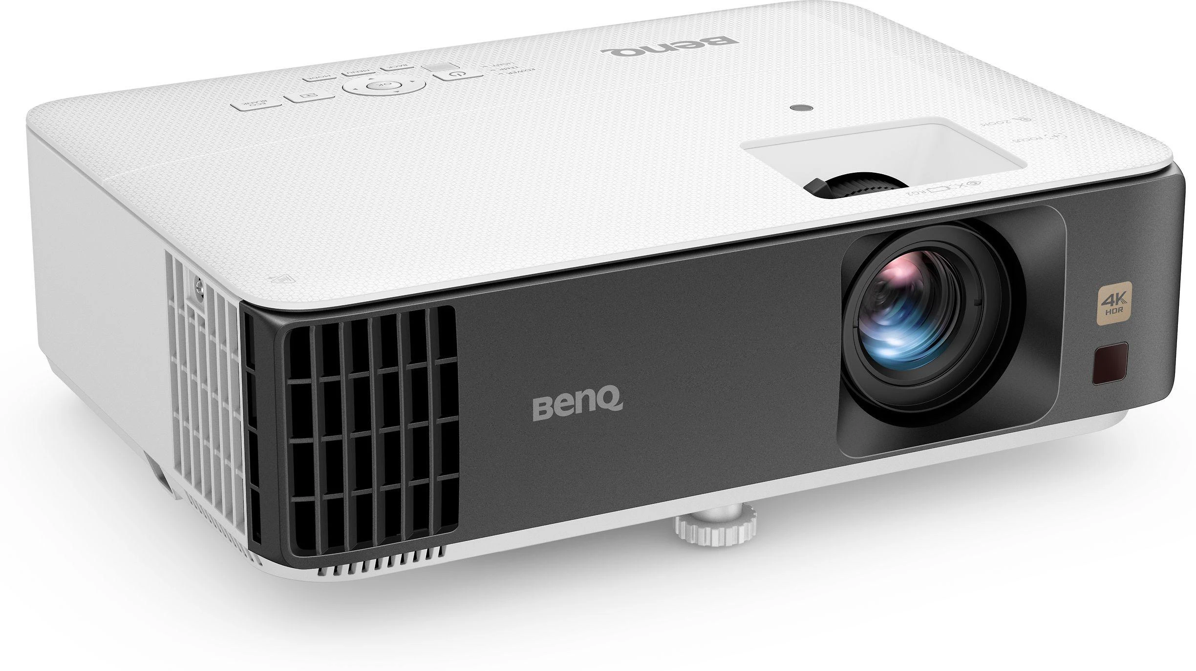 BenQ TK700 Žaidimų projektorius su tikrąja 4K skiriamąja geba, HDR technologija ir 16 ms įvesties delsa atskleidžia tamsias scenas