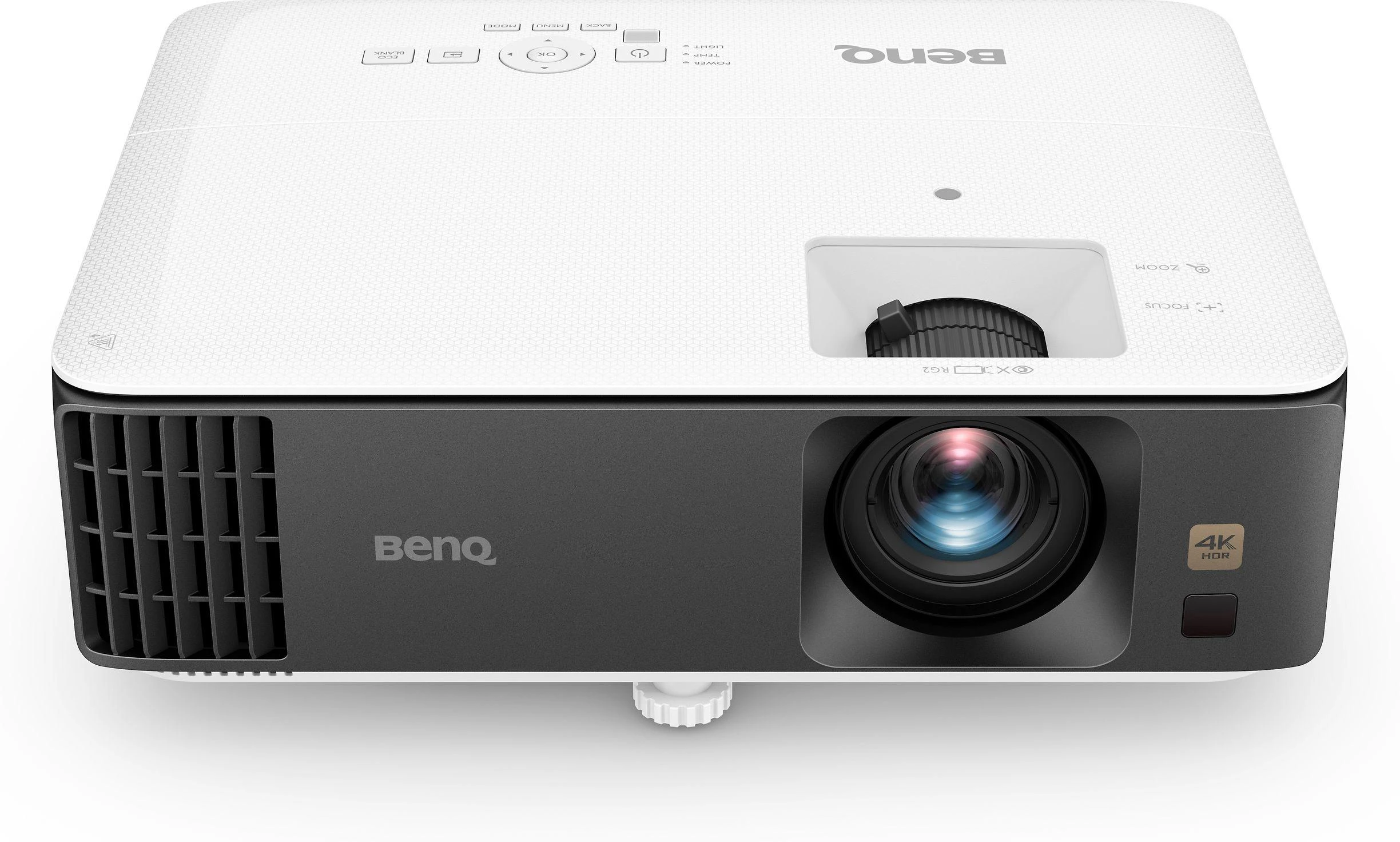BenQ TK700 Žaidimų projektorius su tikrąja 4K skiriamąja geba, HDR technologija ir 16 ms įvesties delsa atskleidžia tamsias scenas