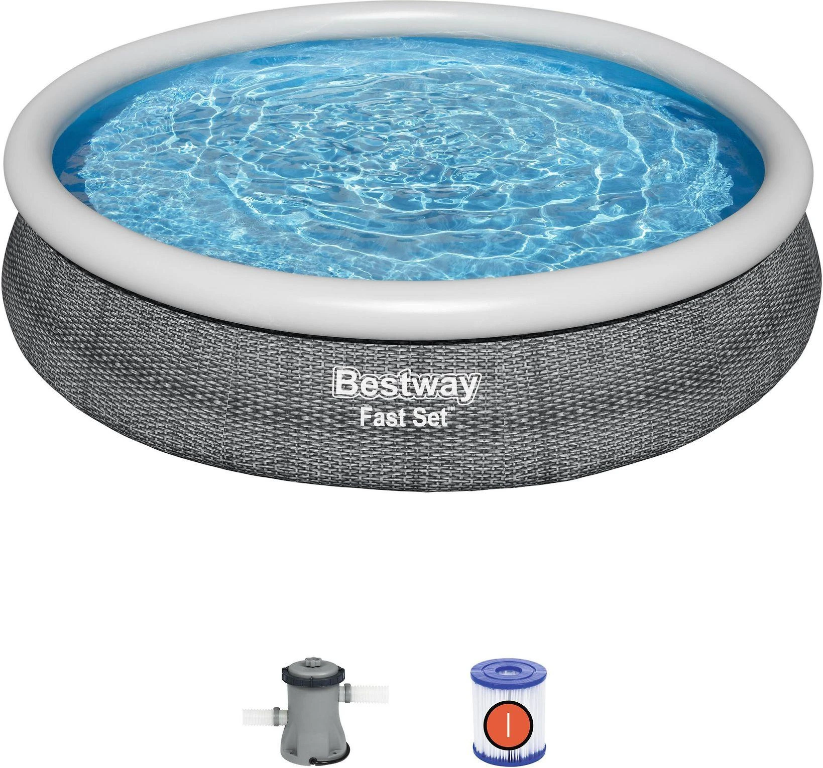 Pripučiamas baseinas Bestway, 366 x 76 cm