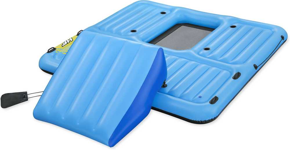 HYDRO-Force Island + Slide 376x311cm BestWay