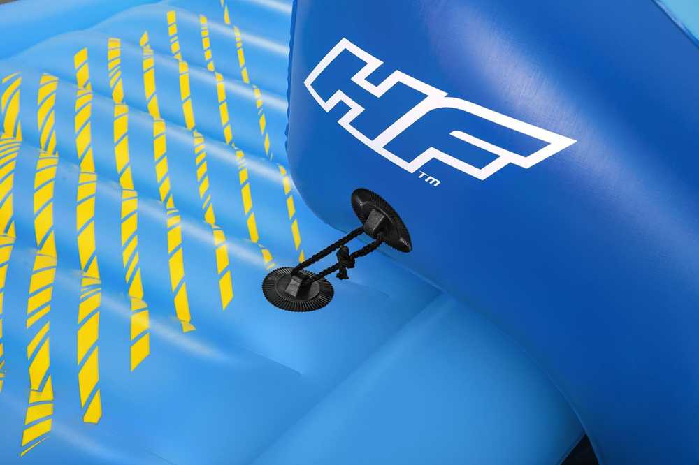 HYDRO-Force Island + Slide 376x311cm BestWay
