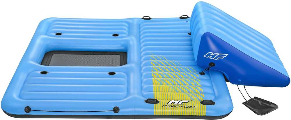 HYDRO-Force Island + Slide 376x311cm BestWay