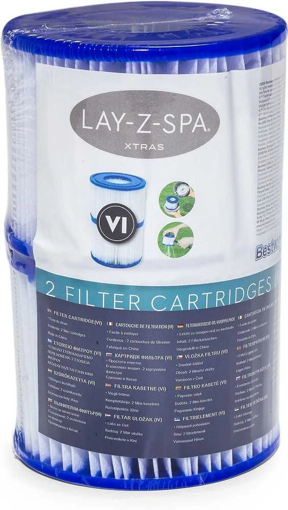 Bestway Filtro kasetė Lay-Z-Spa 2 vnt.