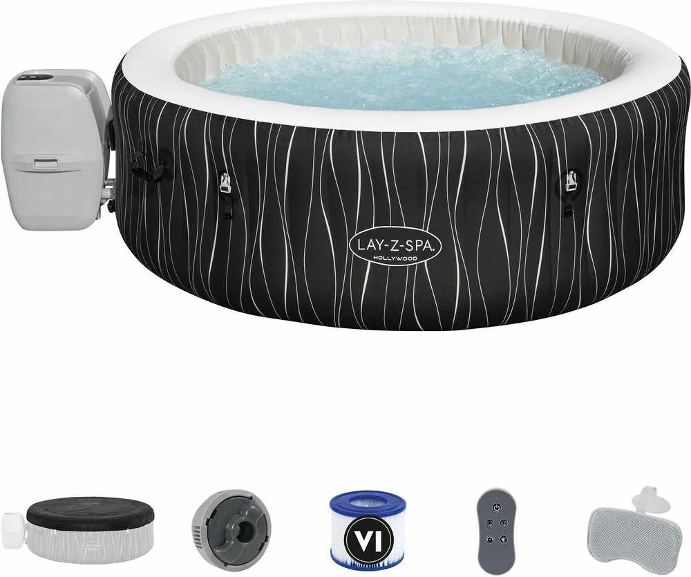 "Lay-Z-Spa" Holivudo sūkurinė vonia BESTWAY