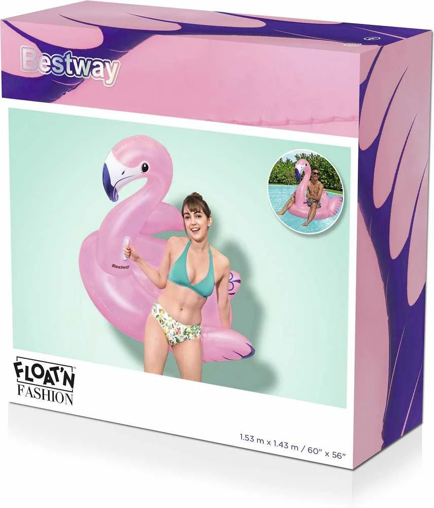 Bestway didelis pripučiamas flamingas 41475