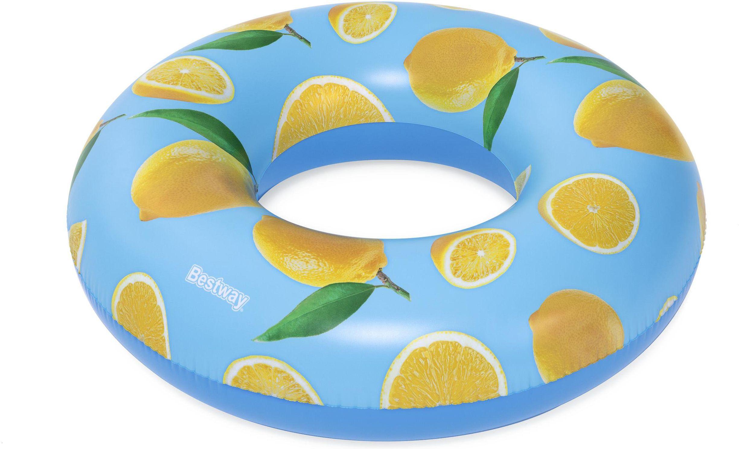 BESTWAY plaukimo ratas Scentsational Lemon, diametras 1.19m, 36229