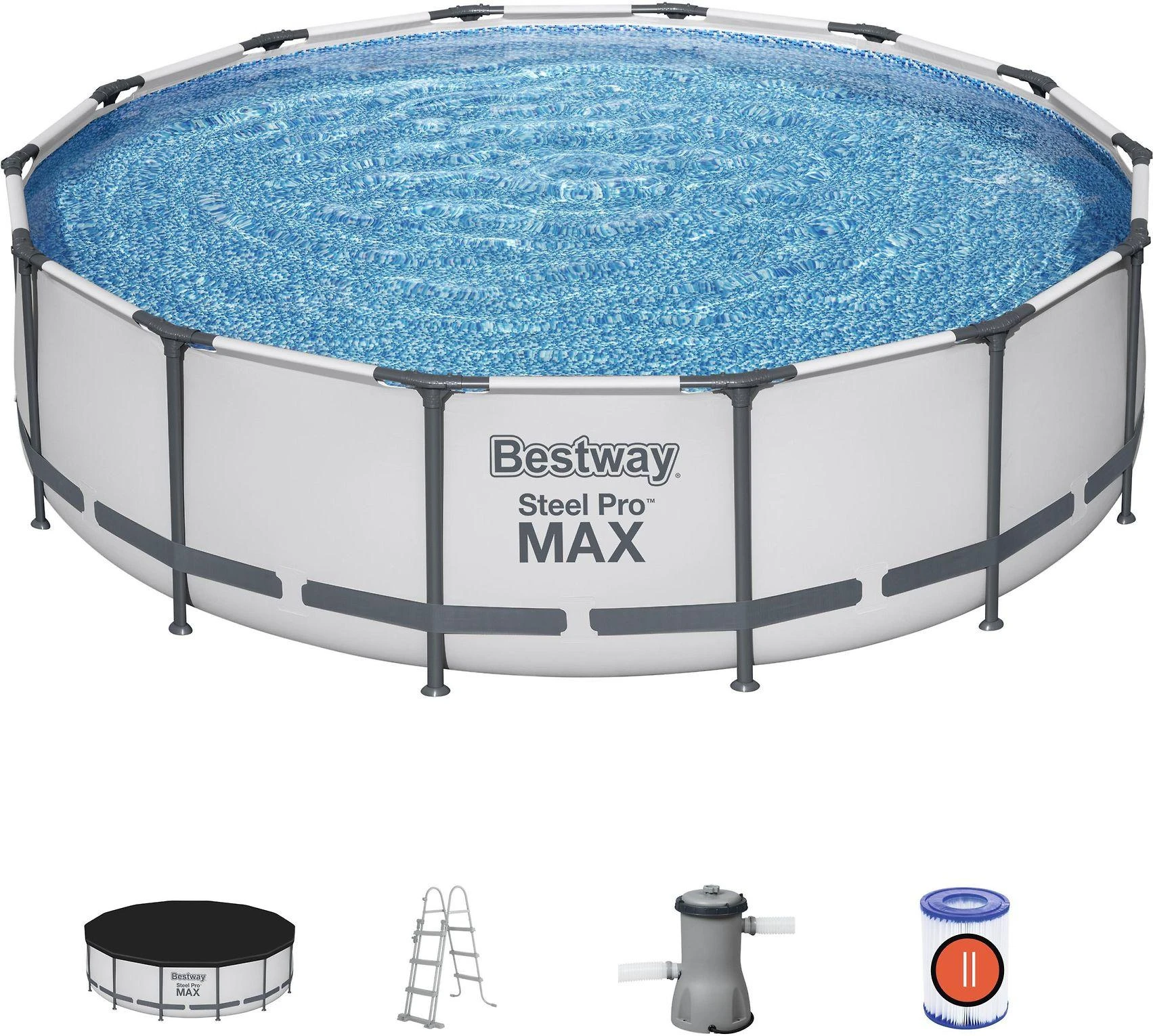 Karkasinis baseinas Bestway Steel Pro Max 56950, 427 x 107 cm