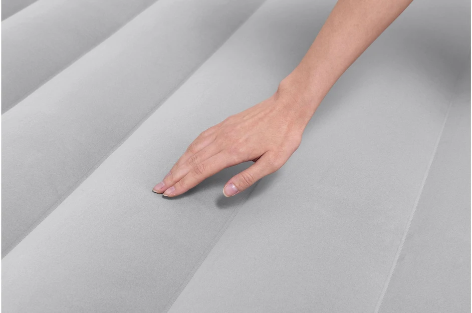 Bestway Tritech Air Mattress Queen ilmatäytteinen varavuode, sisäänrakennettu pumppu, 203 x 152 x 46 cm