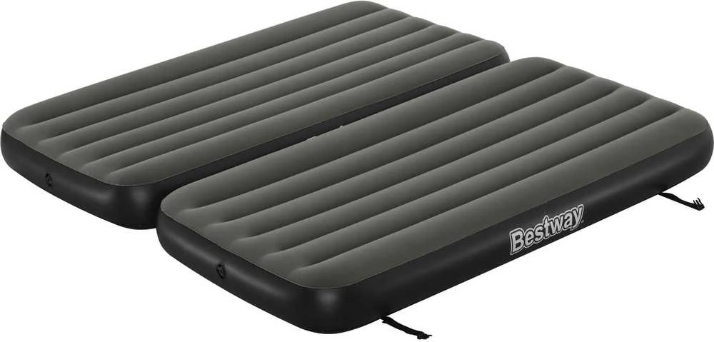 Bestway 3-1 Pripučiamas čiužinys, juodas ir pilkas, 188x99x25cm
