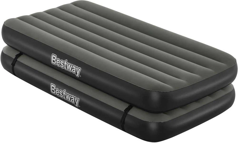 Bestway 3-1 Pripučiamas čiužinys, juodas ir pilkas, 188x99x25cm