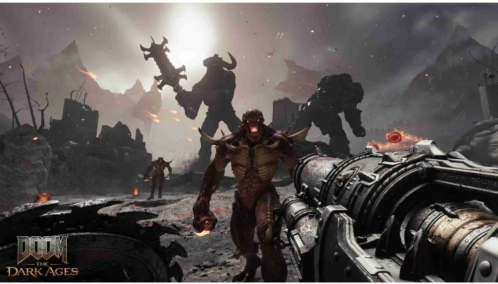 „Bethesda Doom: The Dark Ages“ Premium leidimas PS5