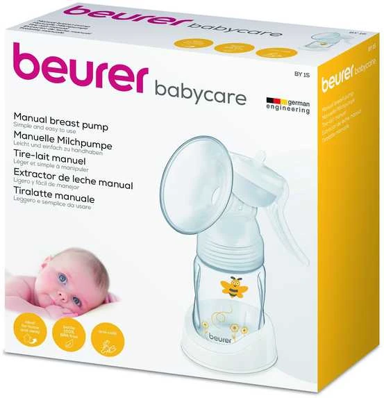 Beurer BY 15 rankinis krūties pompa – 3 metų garantija