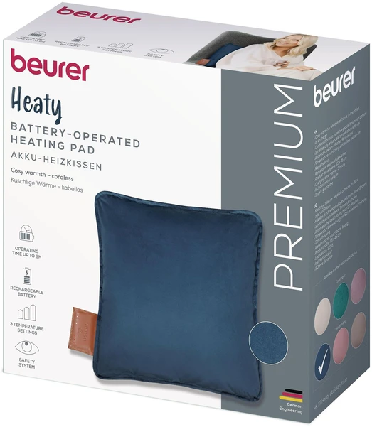 Beurer HK 77OB Obsidian Mėlyna šildymo kilimėlis