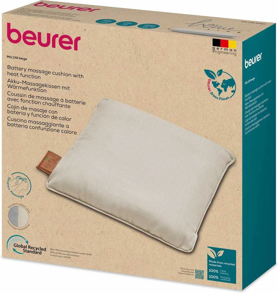 Masažuoklis Beurer MG 139 pagalvė
