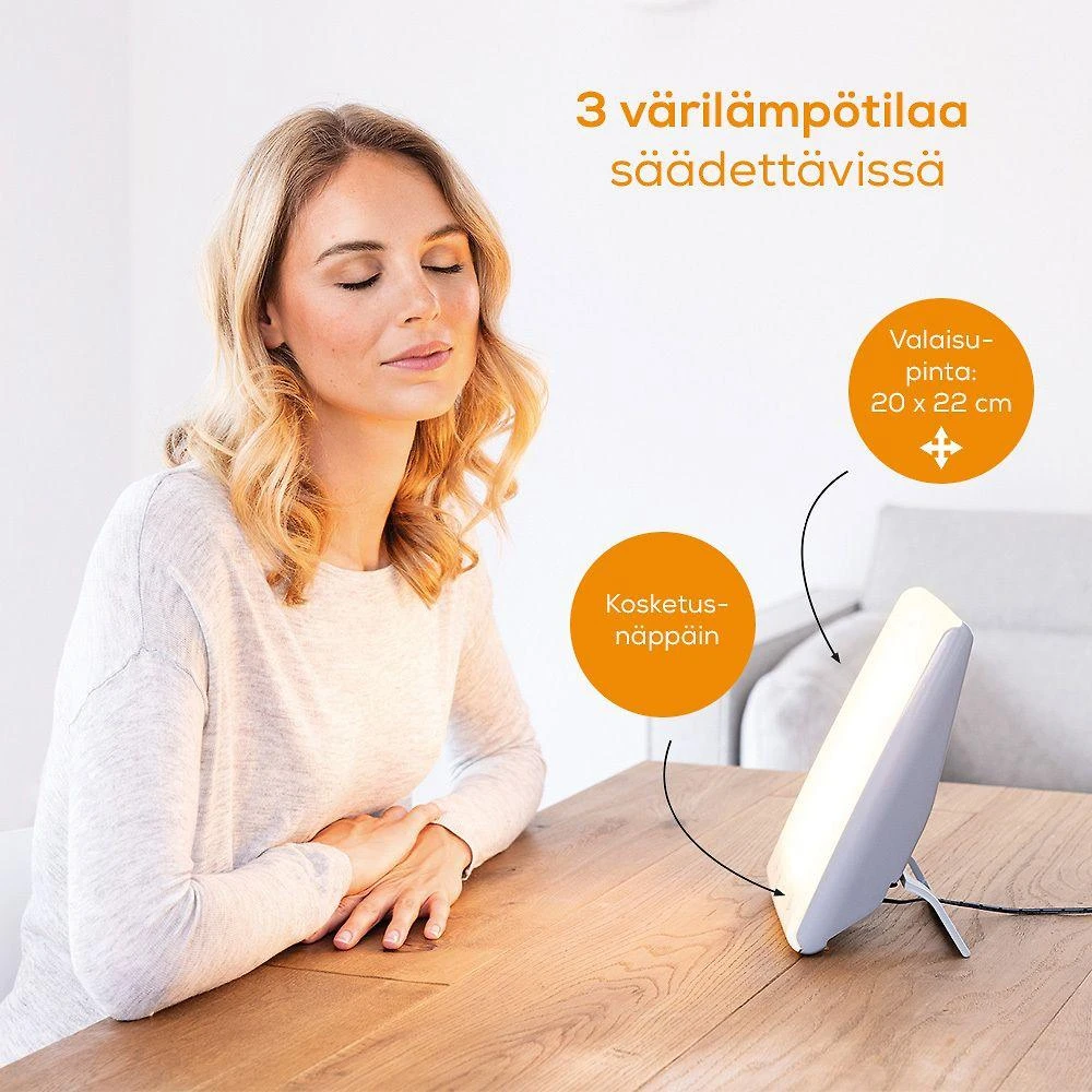 Dienos šviesos terapijos lempa „Beurer TL 45“ – 3 metų garantija