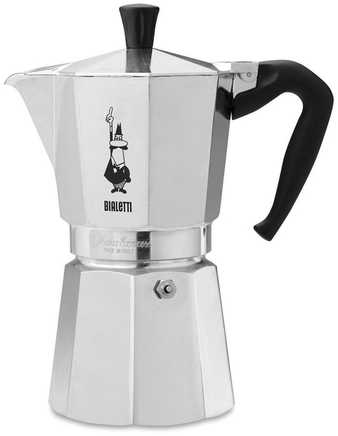 Bialetti Moka Express riešutų puodas, 9 puodeliai