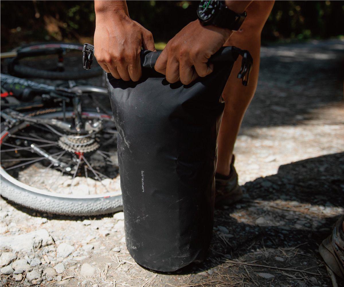 Dviračio sėdynės krepšys Birzman Packman Saddle Pack, 8 l, žalias